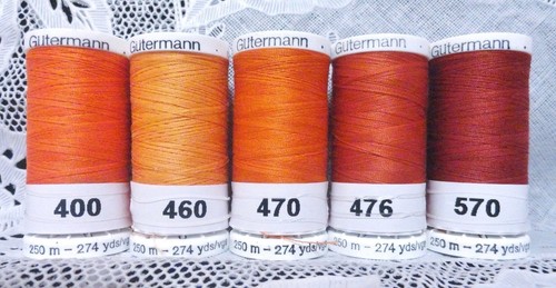 New 274 yard spools orange - 274,