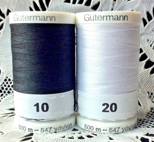 New black white gutermann - new,