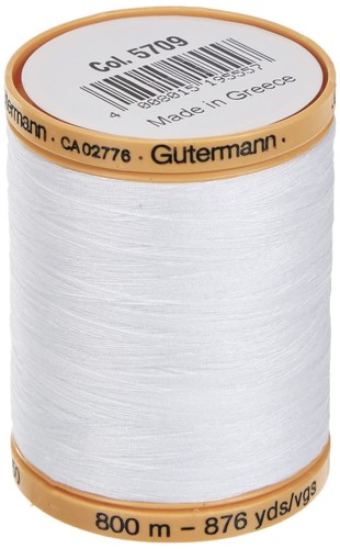 Gutermann 25049 natural - natural, cotton