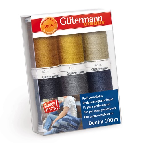 Gutermann thread denim spls - denim, 6
