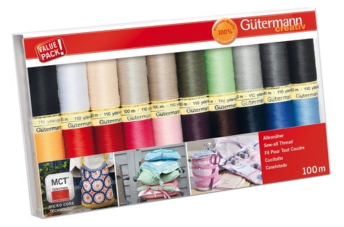 Gutermann thread set sew - set:, sew-all